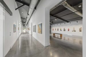 SACC Corridor Gallery and Main Gallery